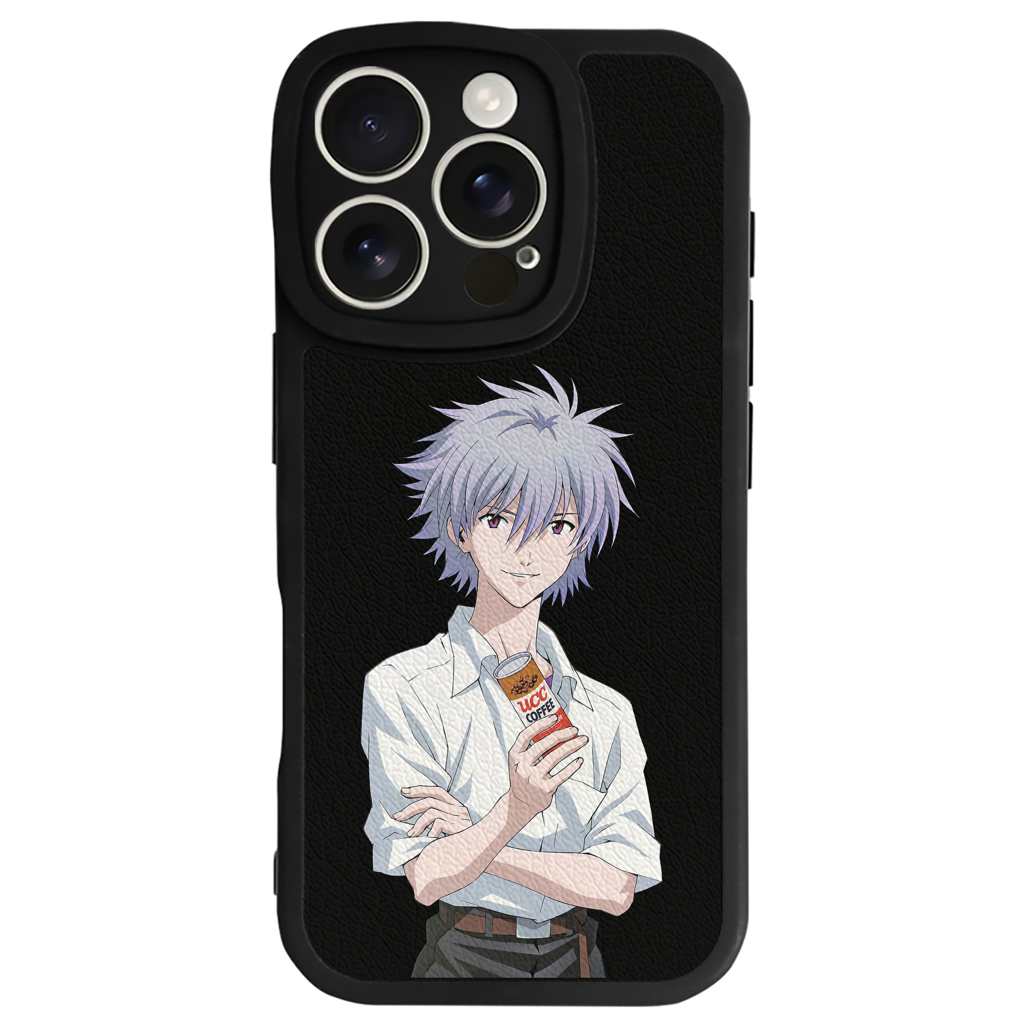 （画像用） EVA 新世紀エヴァンゲリオン 【iPhone 16シリーズ対応】シリコンスマホケース（レザー調） 材質：シリコン